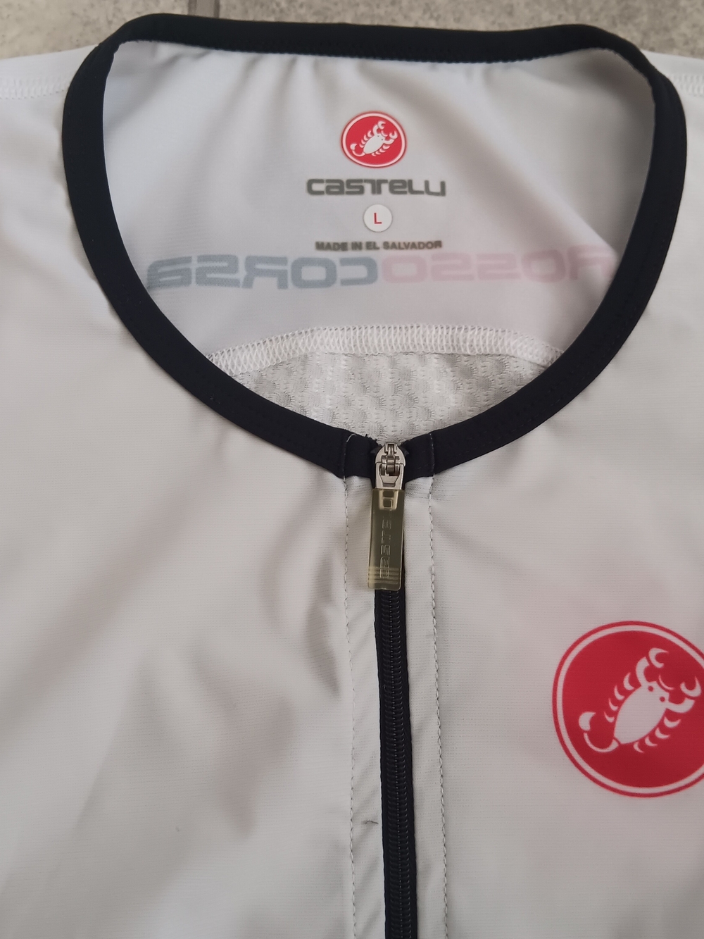 Castelli Rosso Corsa Free Tri Singlet Men’s Size L – Sleeveless Triathlon Top - Picture 3 of 7